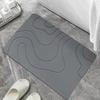 Bathroom Floor Mat Quick Absorbent Quick-Drying Diatom Mud Anti-Slip Bottom Entry Rug No