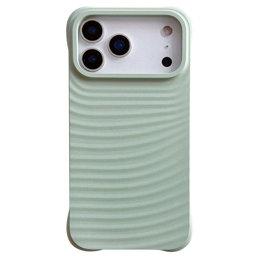 Чехол для iPhone 17 Pro Max с рисунком волны, из жидкого силикона, противоударный чехол для телефона