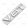 2026 Suitable for 4YTFG V6T V8T metal emblem A4LA6LS7Q5Q3 displacement personalized modification fender car sticker