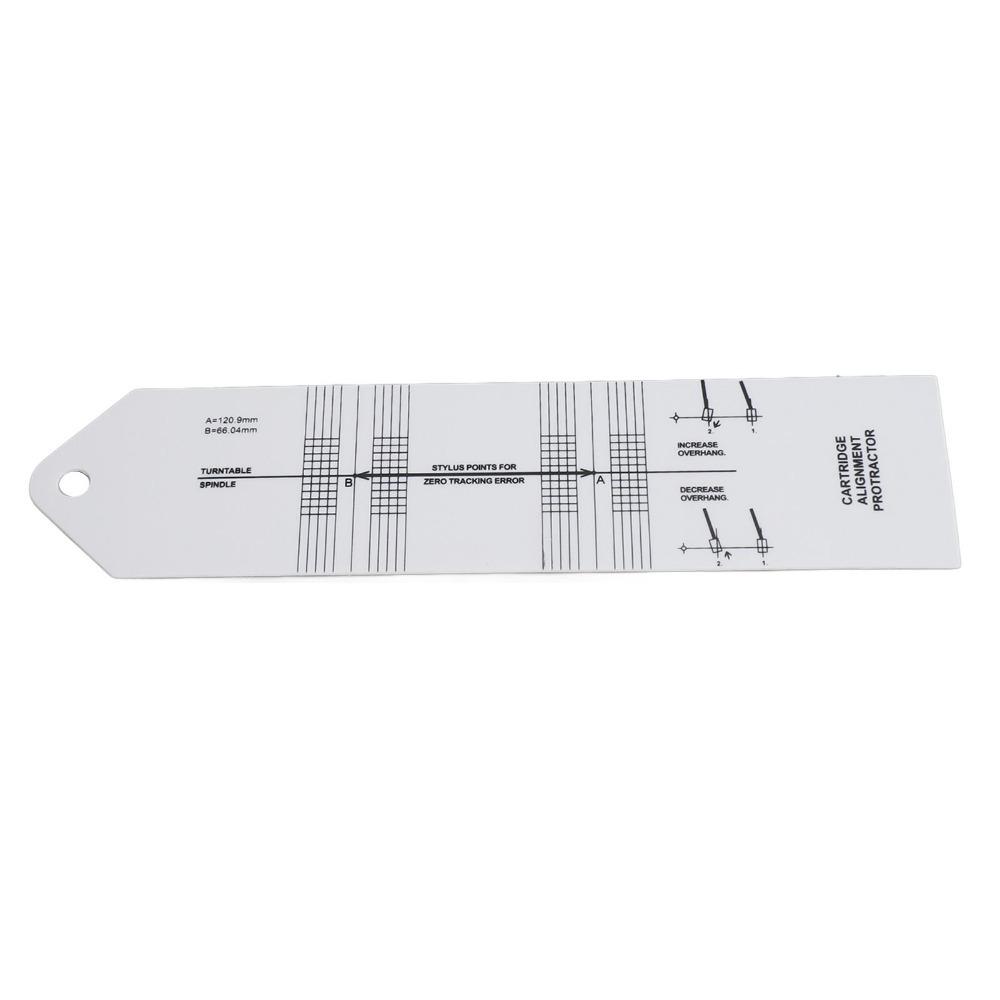Adjustment Tool Turntable Protractor Precision Tool Stylus Alignment Protractor  for Record Players