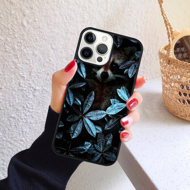 Kawaii Baby Raccoons Racoons Phone Case for iPhone 17 Air 16 Coque 15 14 12 13 PLUS 11 PRO MAX Back Cover Fundas Shell