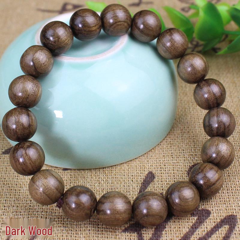 Браслеты из сандалового дерева 10 мм с одной петлей - буддийские бусины унисекс, четки, ювелирные изделия