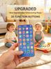 Детский умный реалистичный игрушечный смартфон  Образовательное устройство для раннего развития для малышей, Праздничный подарок для мальчиков и девочек