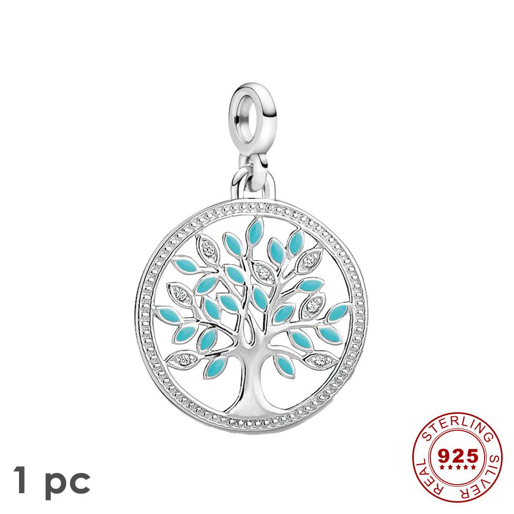 Новый настоящий S925 стерлингового серебра Me Шарм Единорог звезда обруч из бисера подходит оригинальные браслеты Me женские украшения в форме сердца для подарка