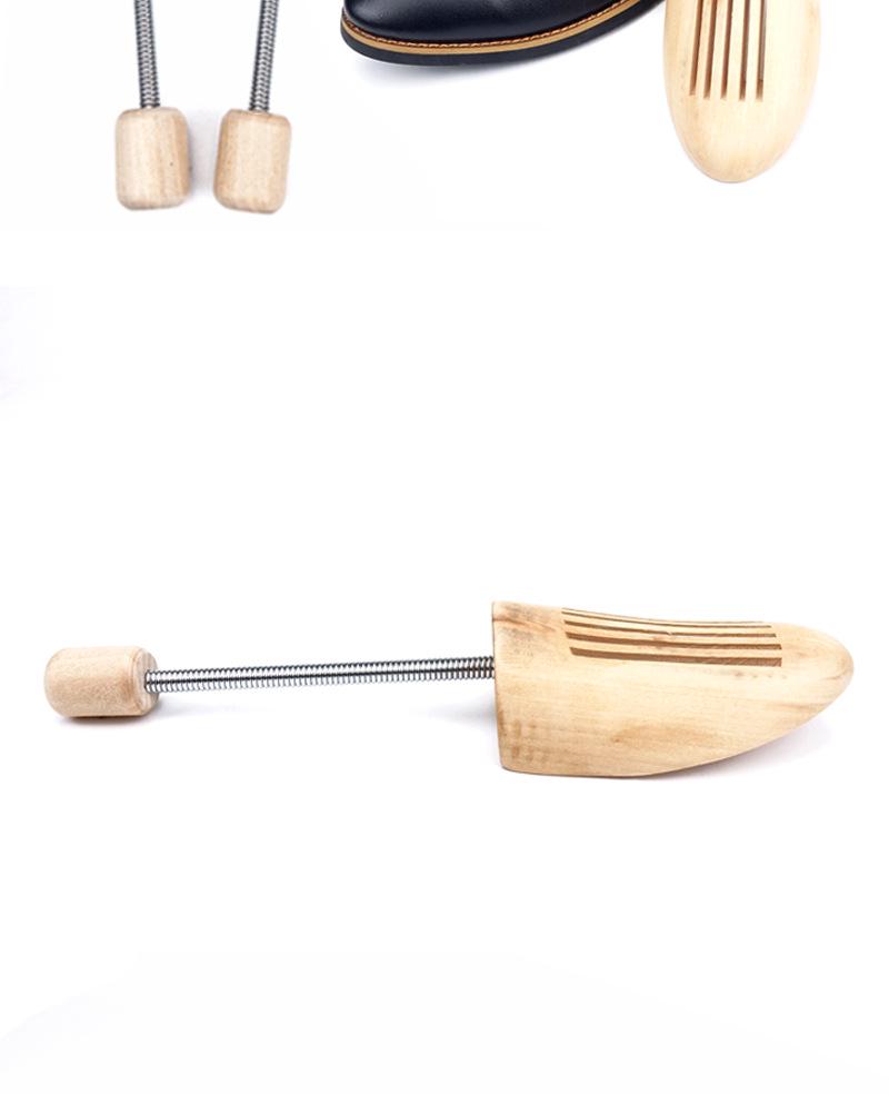 Распорка для обуви из сосны и эвкалипта: Растяжитель для мужской и женской кожаной и спортивной обуви, колодка из массива пихты.