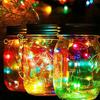 Enchanting 10led Outdoor And Indoor Solar Mason Jar Light Lids For Beautiful Weddings