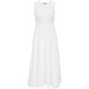 VEROMODA Women's 2025 Spring Irregular Hollow-Out Spliced A-Line Dress