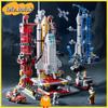 Oversized Box Military Building Blocks 1089Pcs Space Shuttle Education Toy Gift for Boy