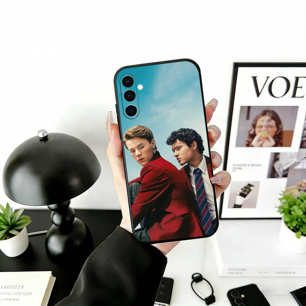 Y-Young R-Royals S3 Phone Case For Samsung Galaxy A73,A72,A71,A70,A53,A52,A51,Soft Silicone Black Cover