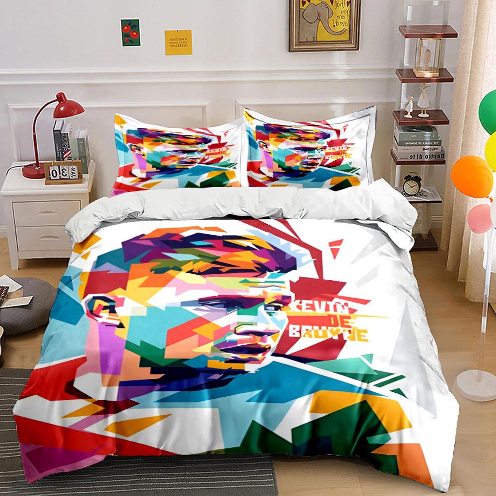 Abstract multicolored portrait design. Bedding sets Duvet cover sets Duvet covers Pillowcases(1* Duvet Cover 2* Pillowcases without duvet insert)