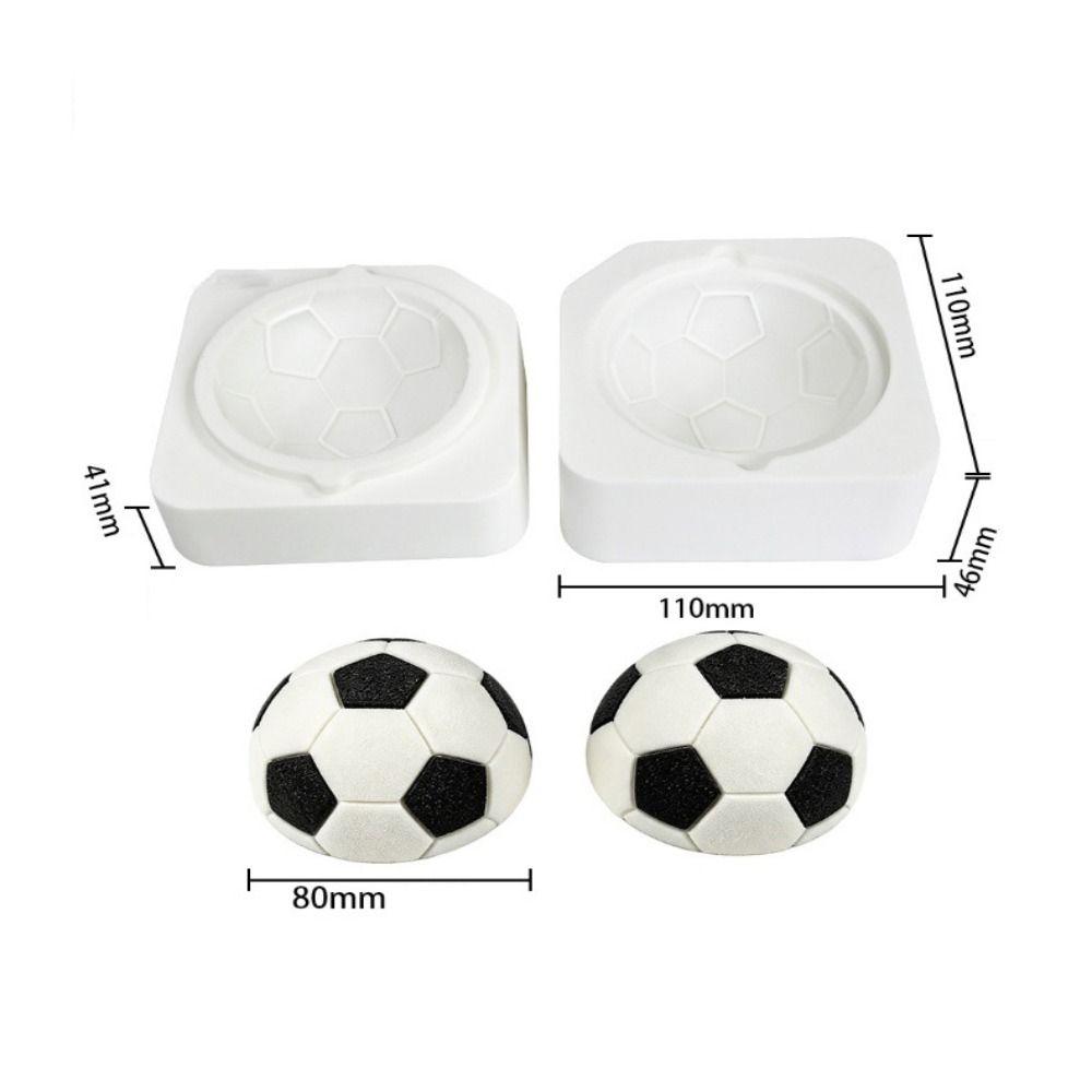 Heat Resistant Football Mousse Cake Mold Food Grade Silicone French Pastry Mold