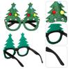 Christmas Decorations Merry Christmas Elk Santa Claus Glasses Xmas Tree Christmas Glasses Frame