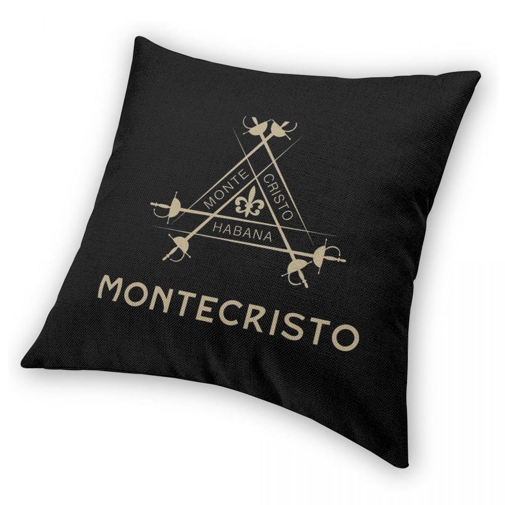 Premium Cigars Pillowcase Polyester Linen Velvet Creative Zip Decorative Throw Pillow Case Room Cushion Cover