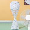 Translucent Electric Fan Cover Foldable PEVA Saving Space Electric Fan Storage Bag for Child