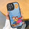 Милый чехол для телефона Heidi из твердой кожи для iPhone 14 13 12 Mini 11 14 Pro Max Xs X Xr 7 8 Plus Fundas