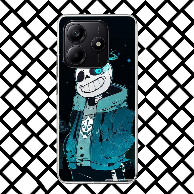 Чехол для телефона U-Undertale Sans Doggo для Xiaomi Redmi Note 15 14 14S 13 12 12S 11 Pro Plus 11E 11T 11S 10S 5G Мягкий чехол Fundas Red