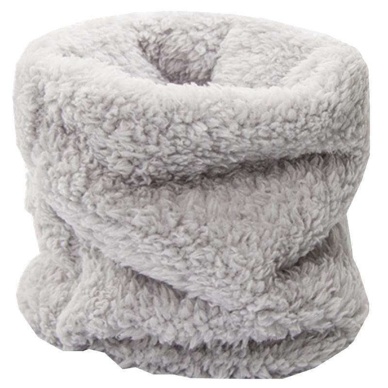 Новый Плюшевый Детский Шарф Весна Осень Зима Детский Теплый Шейный Платок Толстый Детский Воротник для Мальчиков Девочек Детская Буфанда