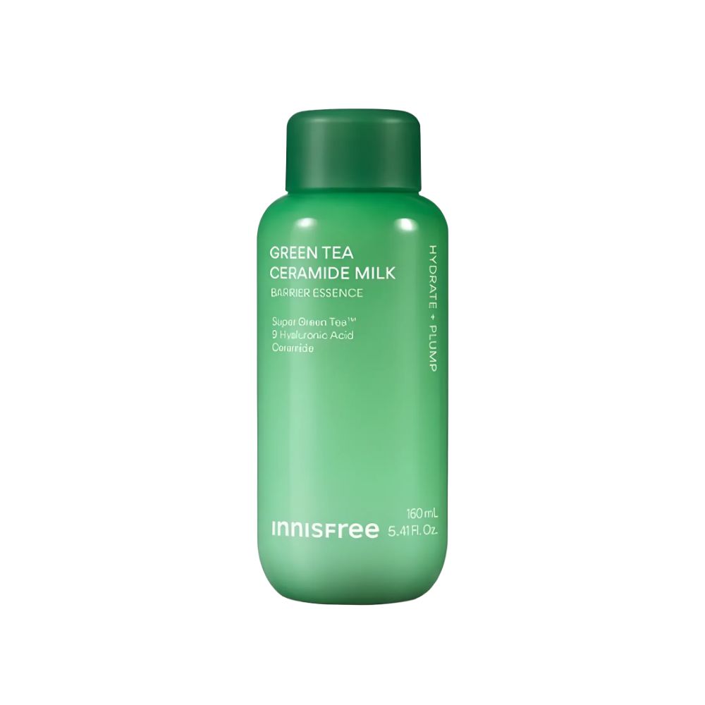 INNISFREE Green Tea Ceramide Milk Essence Hydrating Skin Barrier Care 160ml
