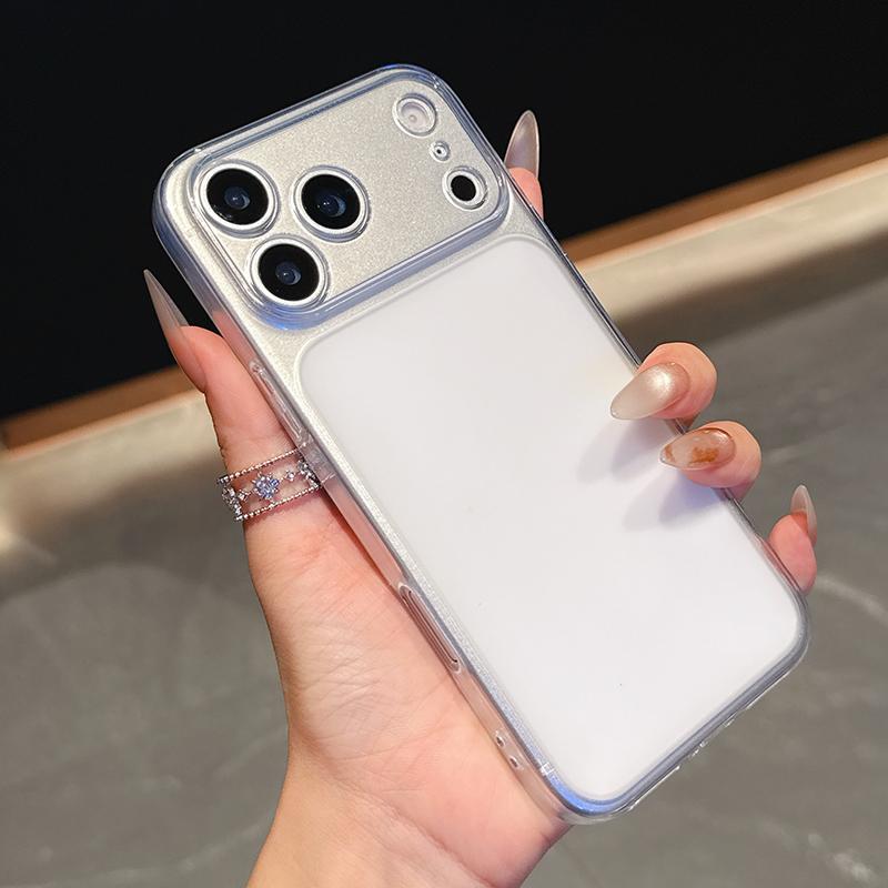 Ультратонкий Оранжевый Силиконовый Чехол для For Iphone 17 16 1 14 13 Pro Max Задняя Крышка Мягкий ТПУ Оболочка Чехол для For Iphone17ProMax Funda
