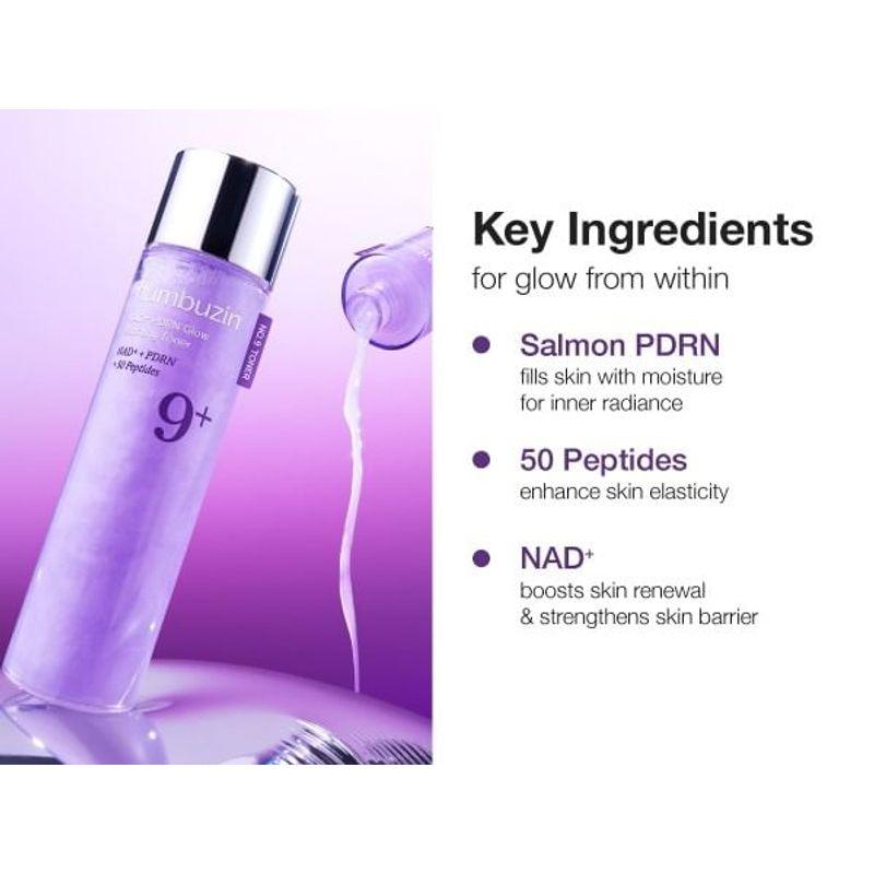 numbuzin - No.9 NAD+ PDRN Glow Boosting Toner