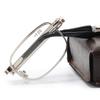 Reading Glasses Men Women Folding Spectacles Spectacles Frame Tr Glasses +1.0 +1.5 +2.0 +2.5 +3.0 +3.5 +4.0 With Leather Case