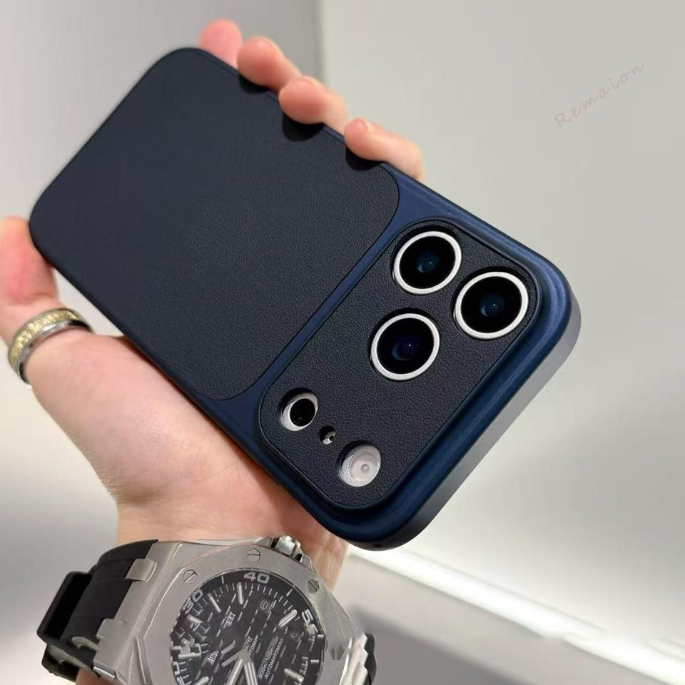Leather Phone Case For For Iphone 17 Air 11 12 13 14 1 16 17 Pro Max 1 16 14 Plus Retro Shockproof Hard Protector Cover