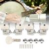 Banjo Tuning Peg Head Tuning Knob Semi Closed String 4+1 Musical Instrument Accessories