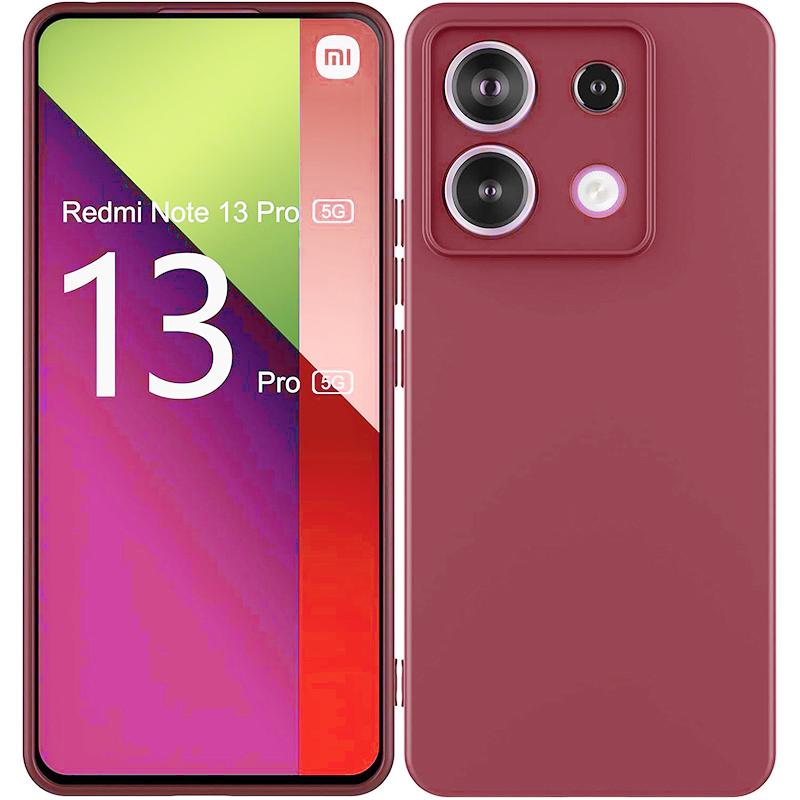 Жидкий силиконовый чехол для XiaoMi RedMi Note 13 Pro 5G/POCO X6 5G Жидкий силиконовый чехол, глобальная версия, защитный чехол для камеры всего тела, силиконовый чехол