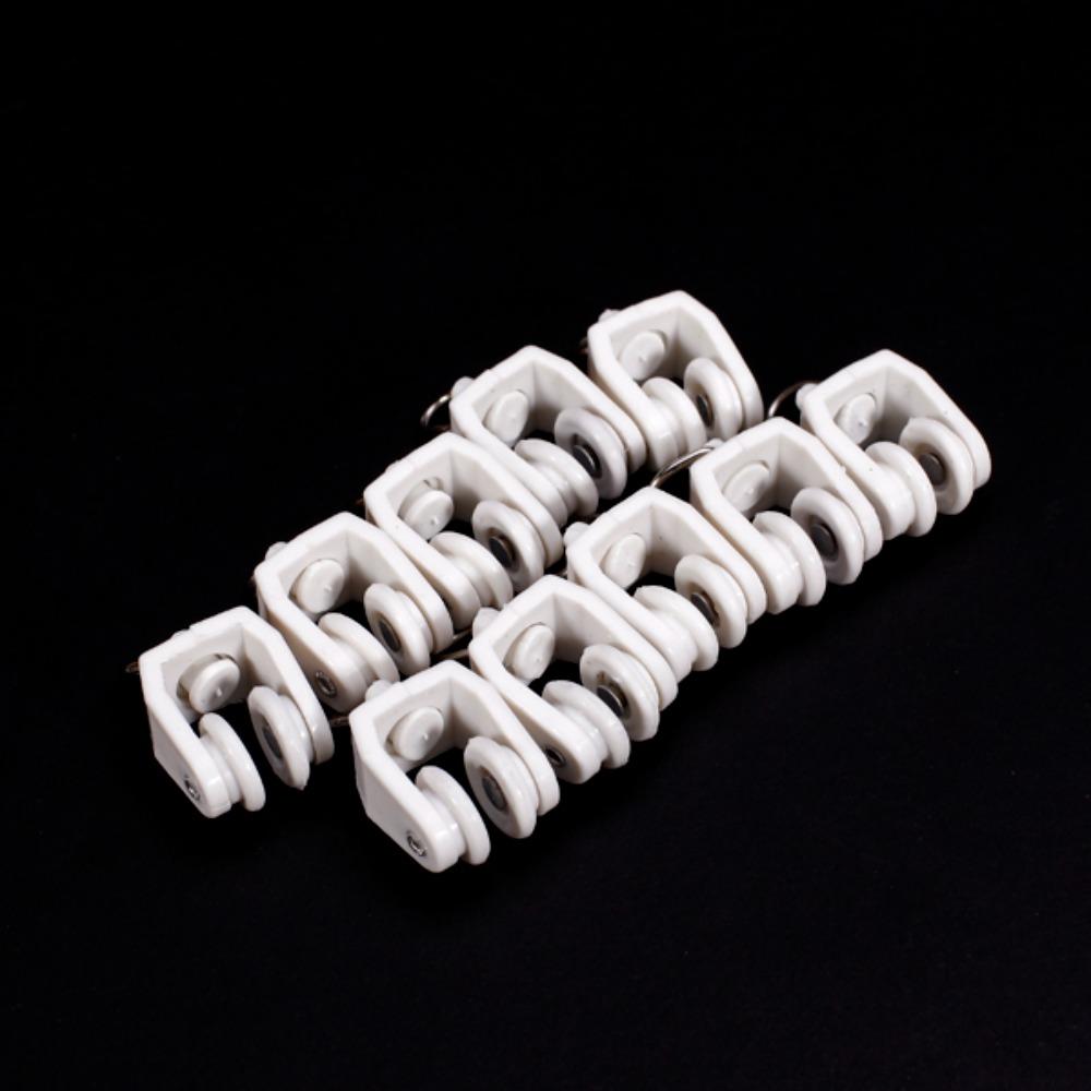 Windows Shower Curtain Home Hardware Accessories Slider Curtain Track Curtain Wheel Drapery Hook