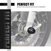 NICECNC For BMW R1250GS Adventure 2018-2024 Motorcycle Front Wheel Slider Crash Guard For BMW R1250GS 2018-2023 R1250GSA 2024