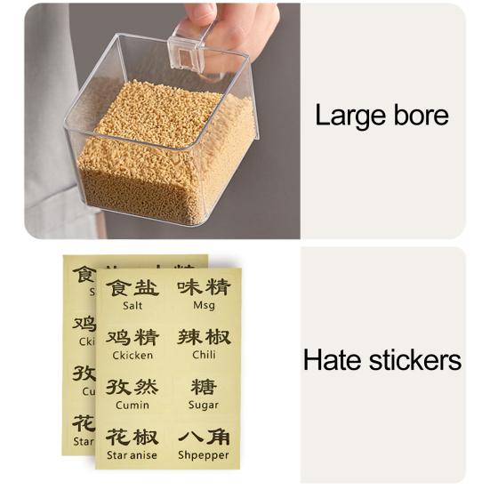 Прочный контейнер для специй без пробивания хранения материала ПП