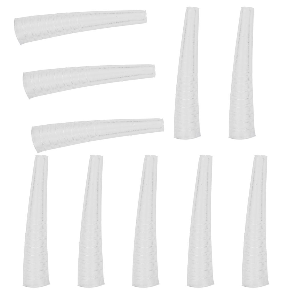 10 шт. Защитные чехлы для пинцетов AntiDust NonSlip для наращивания ресниц Чехол для кончика пинцета