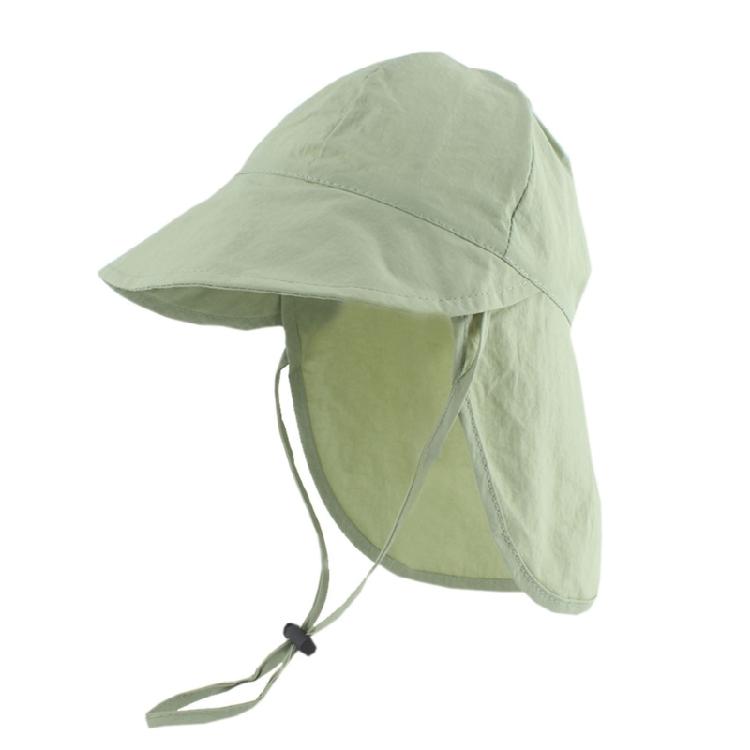 Детская уличная рыболовная шляпа с защитой от солнца, с защитой шеи, на завязке, дышащая панама для походов и кемпинга