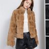 Женские повседневные зимние топы 2022, модные пальто из искусственного меха, элегантные женские утолщенные теплые верхняя одежда, женская куртка из искусственного меха, норковые шубы
