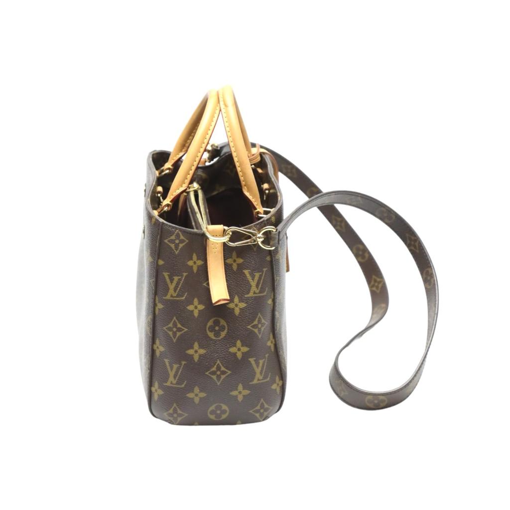LOUIS VUITTON Monogram Montaigne BB Shoulder Bag Monogram canvas Brown M41055 Used