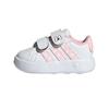 Disney X Grand Court I Minnie Mouse - Pink Polka Dots Baby Sneakers White Cloud-White Clear-Pink JR8130