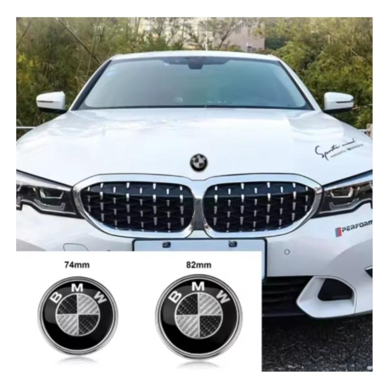 74/82mm Car Hood Front Rear Trunk Emblem Badge Replacement For ab-BMW E36 E46 E53 E90 E60 E61 E93 E87 X1 X3 X5 X7 F30 F20 M F10 XV1