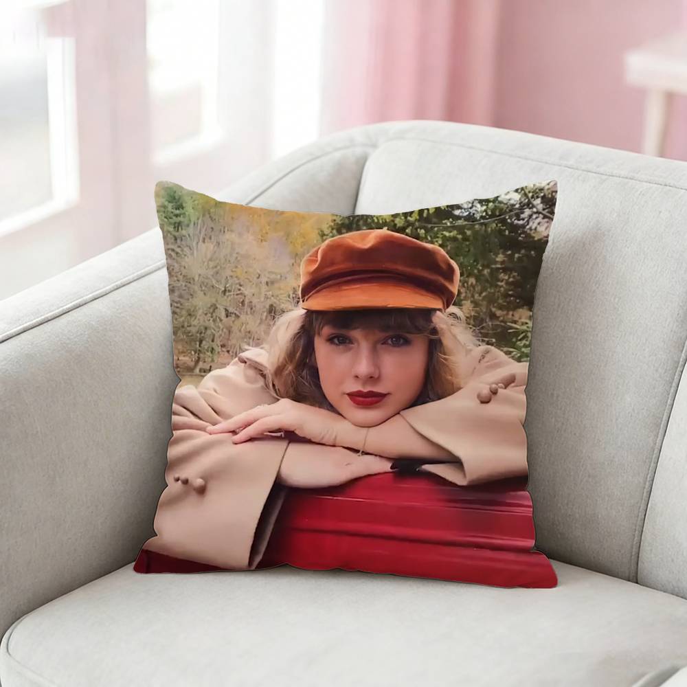 TS The Life of a Showgirl Pillow Case Pattern Printed Pillowcase For Living Room Sofa Cushion Cover