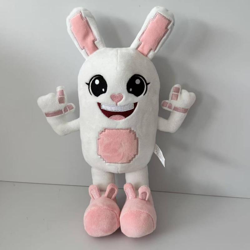 Новая Плюшевая Игрушка Заяц Boppin Bunny, Вызывающая Мозговую Гниль, Милый Плюшевый Кролик, Мягкая Кавайная Кукла-Заяц, Подарок на День Рождения для Детей, Пасхальное Украшение, Коллекционная