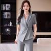 Женский летний деловой костюм премиум-класса для профессиональной офисной одежды