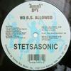 12inch Record STETSASONIC - No B.S. Allowed / Uda Man TB973 Tommy Boy 1991 US Rap & Hip-Hop/R&B Used