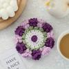 Подставка под стаканы Flower Weave Table Mat Anti Slip Cup Holders Posavasos Placemats Set De Table Placemat Cuisine Accessoires Coasters