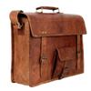 Bag Leather Messenger Shoulder Briefcase Men Laptop Satchel Vintage Genuine