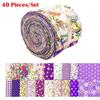40 шт./набор DIY пэчворк полоски хлопковые полоски аксессуары ручной работы