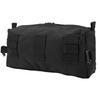 Military Storage Pouch Oxford Cloth Large Waterproof Military Pocket for Travel Camping Black