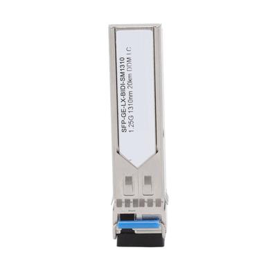 SFP-трансивер 1,25 ГГц, 1310 нм, одномодовый, с расстоянием 20 км, поддержка DDM Plug and Play SFP