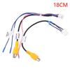 1Pc For Car Stereo Radio Dvd Radio Monitor Cable Connector 10Pin Rear View Backup Camera Cable Adaptor Rca