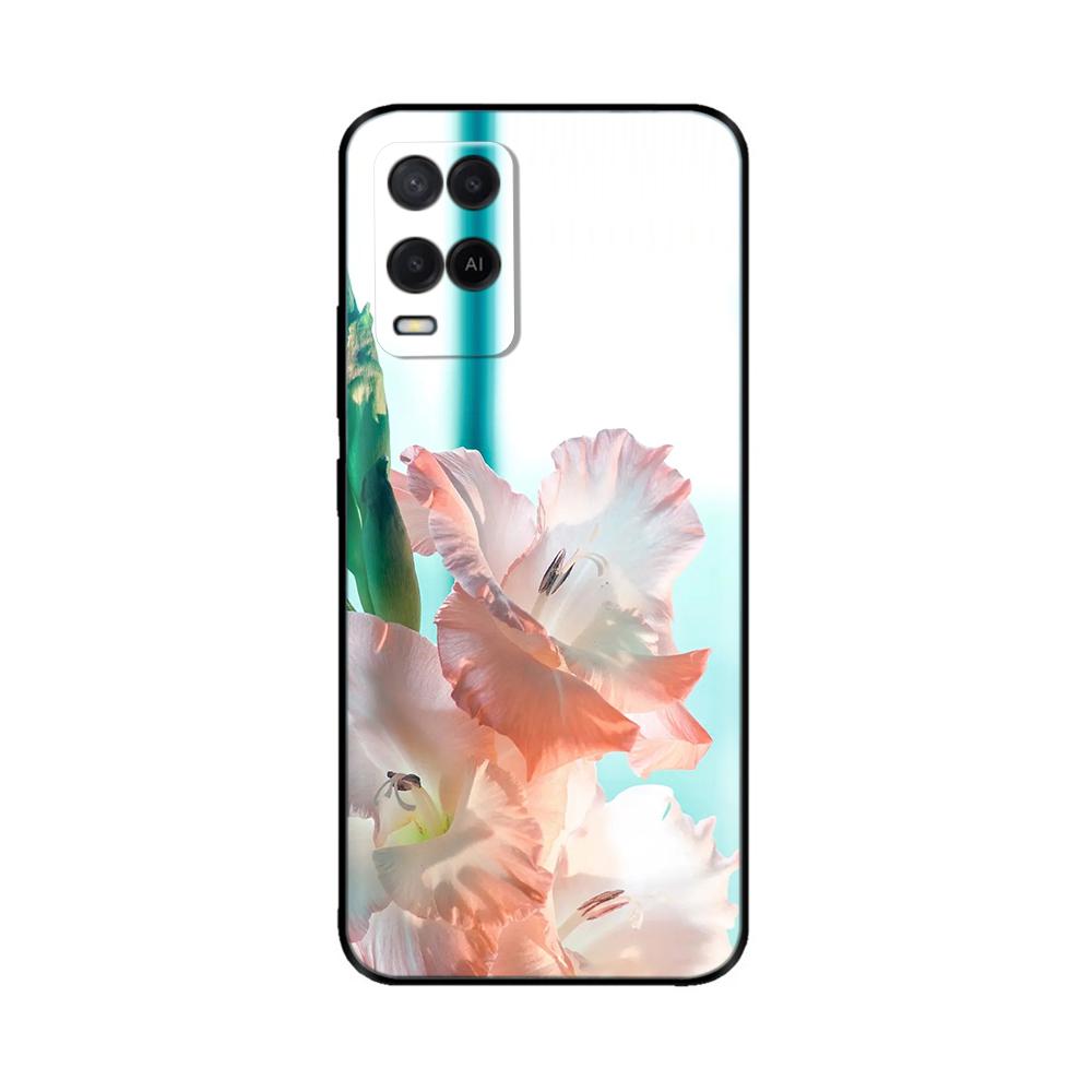 Чехол для OPPO A54 CPH2239 2021 Милый задний чехол Силиконовый мягкий ТПУ чехол для телефона Для OPPO A54s A 54 OPPOA54 S Чехлы Защитные
