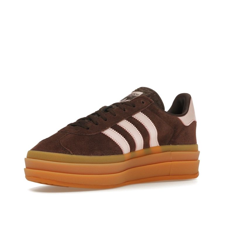 Adidas Женские кроссовки Gazelle Bold Auburn Icey Pink Brown Gum JI0326