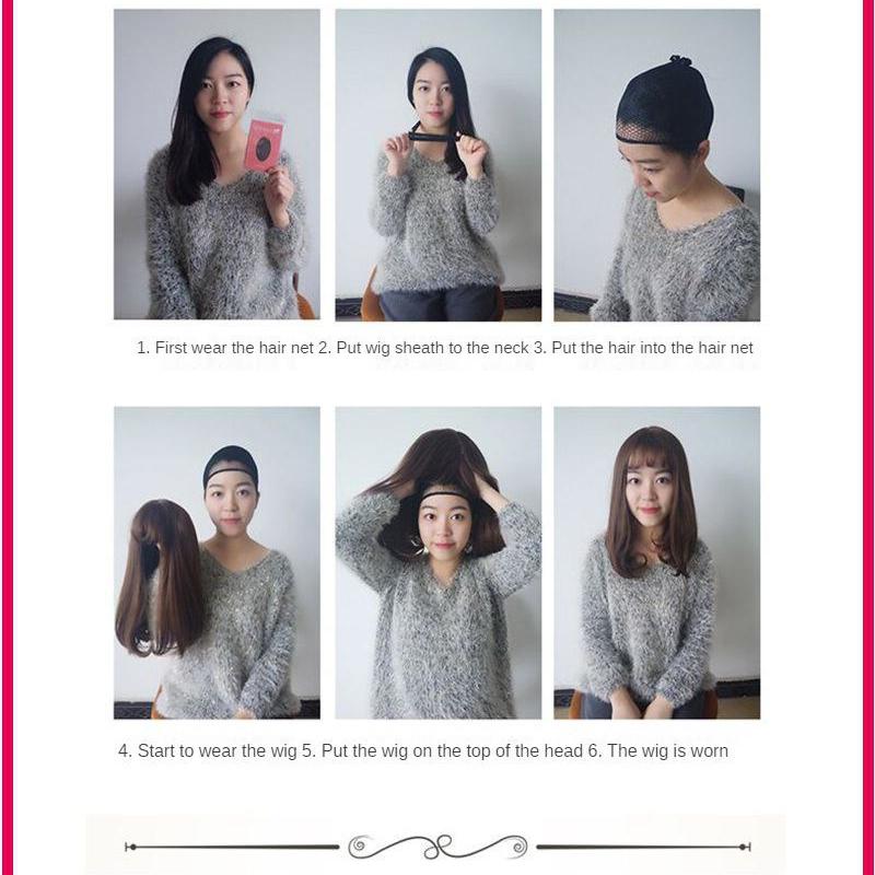 European and American Fashion Wig Short Hair Female African Black Short Hair Chemical Fiber Mechanism Headgear